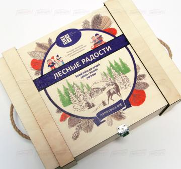 Производство подарочной упаковки из дерева на заказ