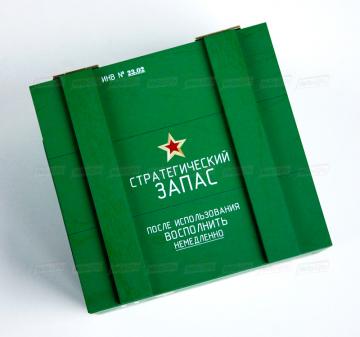 Упаковка для корпоративных подарков на 23 февраля | Подарочная упаковка из дерева оптом от производителя. Доставка по России